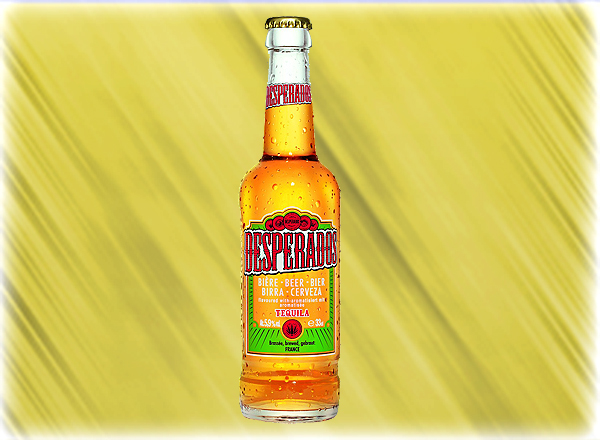 Voici donc la carte des bières ici la Desperados