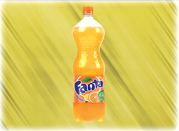 Bouteille Fanta 1,5l Voici donc la carte des sodas, ici la bouteille de fanta 1,5l